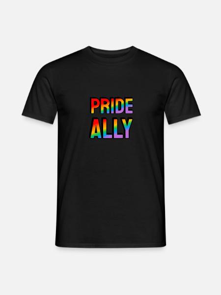 Pride ally - Men's T-Shirt - 