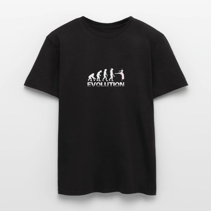Poledancing Pole Dance Evolution Männer T-Shirt