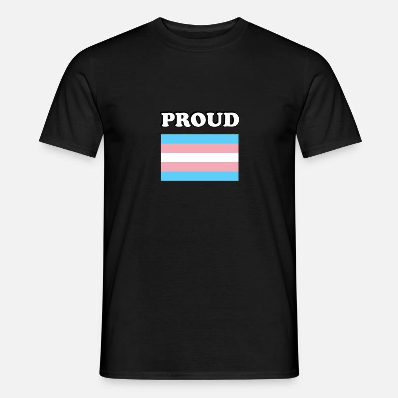 Trans Pride Transpride Flagge - Männer T-Shirt - undefined