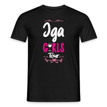 Jga Bachelorette Girls Tour - T-shirt homme - noir - Devant - AI Model Male 178 light (178cm)