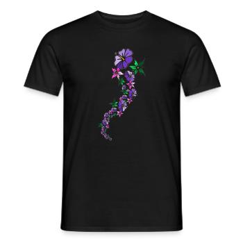 polynesien - T-shirt homme - noir - Devant - AI Model Male 178 light (178cm)