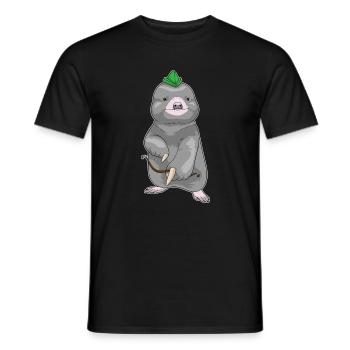 Mole Archer Bow - Men's T-Shirt - black - Front - AI Model Male 178 light (178cm)