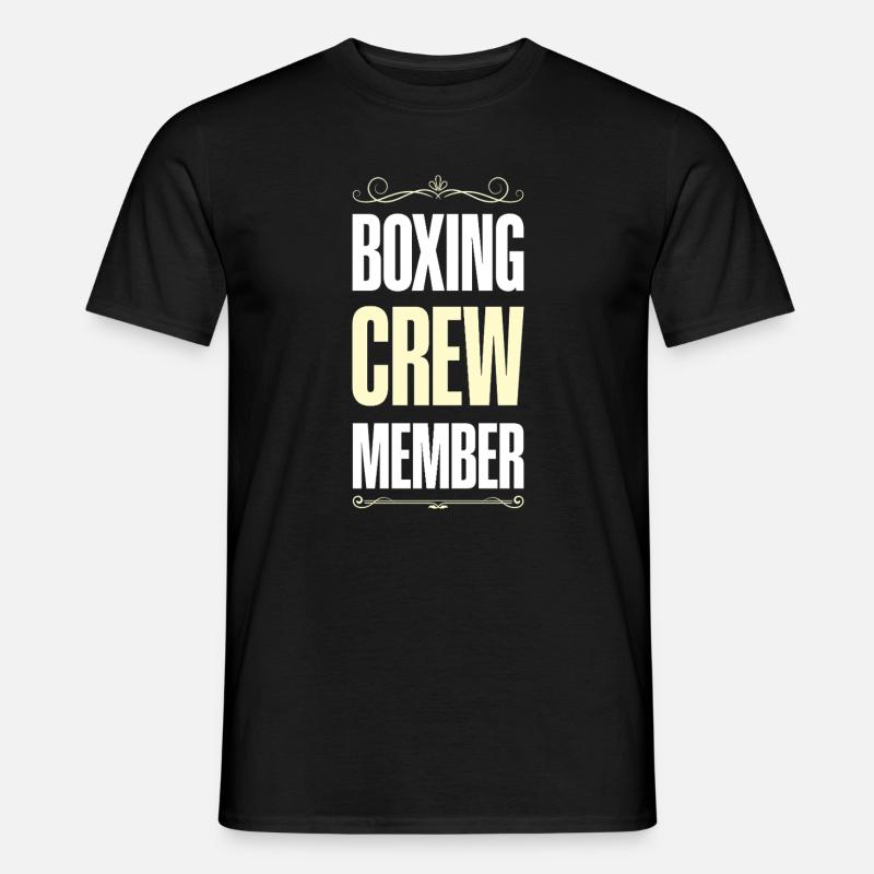 Équipe de boxe - T-shirt homme - noir