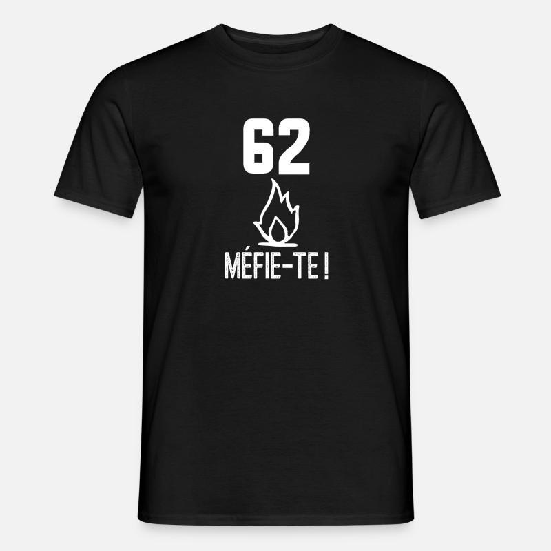 62, beware! - Men’s T-shirt - black