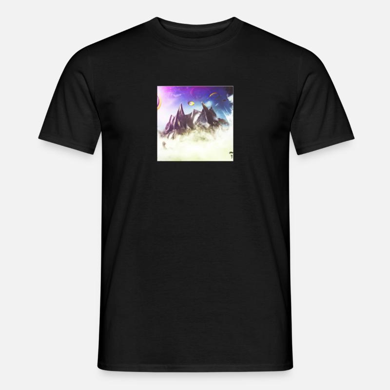 Mich 345ber - Männer T-Shirt - Schwarz