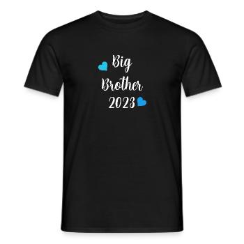 Großer Bruder 2023 - Männer T-Shirt - Schwarz - Vorne - AI Model Male 178 light (178cm)
