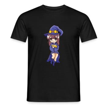Witch - Men's T-Shirt - black - Front - AI Model Male 178 light (178cm)