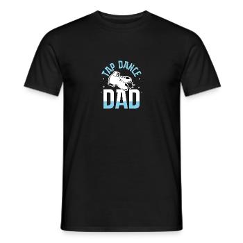 Danse à claquettes Papa danse à claquettes pour danseurs de claquettes - T-shirt homme - noir - Devant - AI Model Male 178 light (178cm)