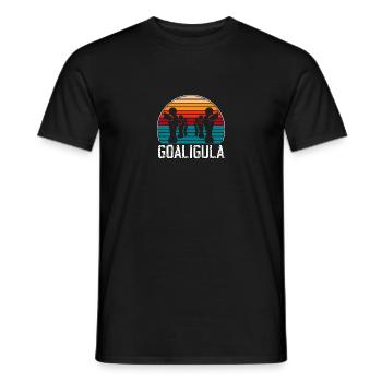 Goaligula Tischfußball Baby-foot Baby-foot - T-shirt homme - noir - Devant - AI Model Male 178 light (178cm)