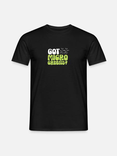 Got Microgreens Gardening Microgreen - Men's T-Shirt - black
