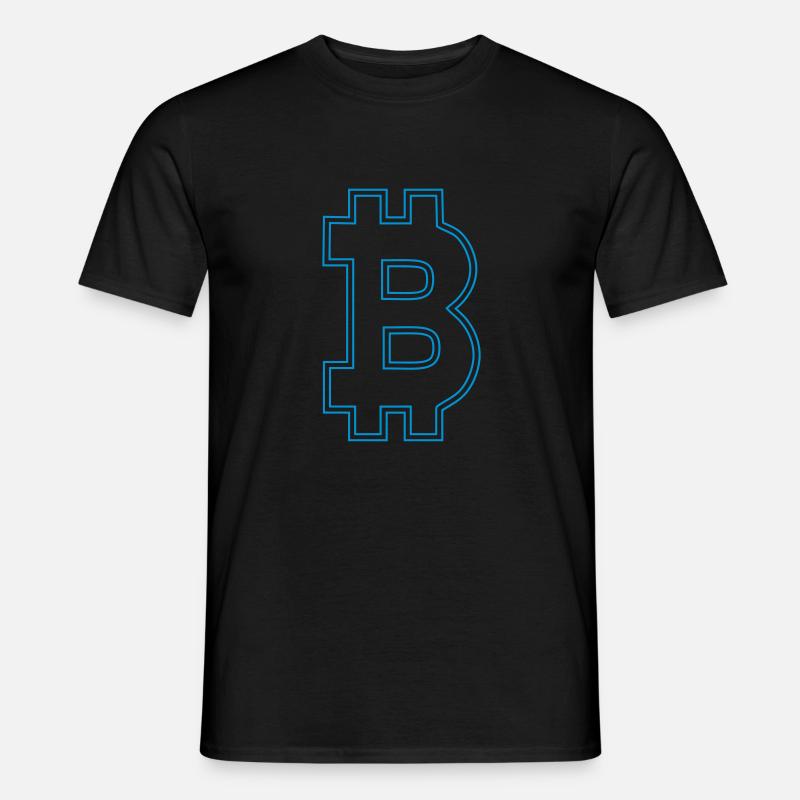 Bitcoin bitcoin BITCOIN Bitcoin - Männer T-Shirt - Schwarz