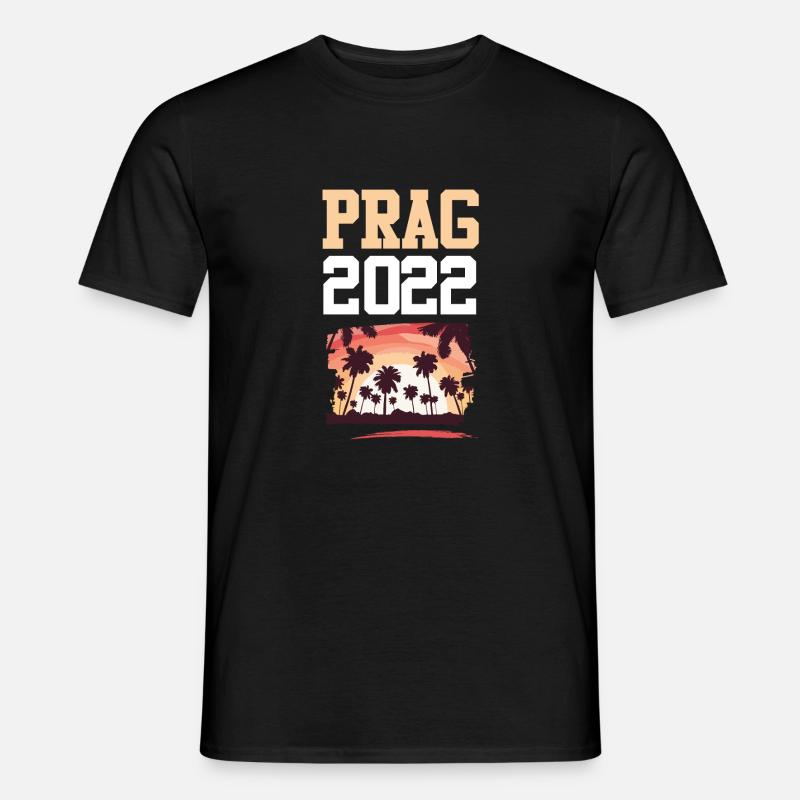Prag 2022 - Männer T-Shirt - Schwarz