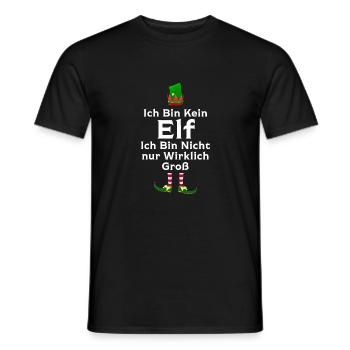 Weihnachten Elf Weihnachten Elf Geschenk - Männer T-Shirt - Schwarz - Vorne - AI Model Male 178 light (178cm)