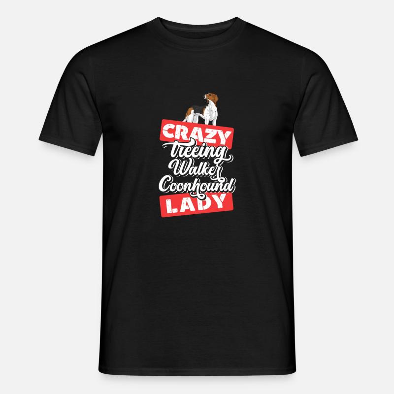 Treeing Walker Coonhound - Männer T-Shirt - Schwarz