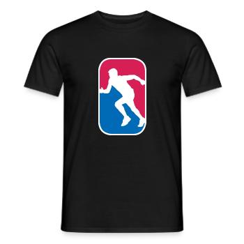 Rennen Laufen Marathon Sprint lustige Geschenk - Männer T-Shirt - Schwarz - Vorne - AI Model Male 178 light (178cm)