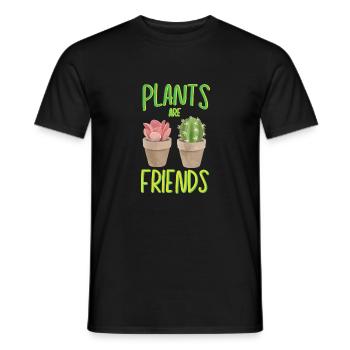 Garten Motiv Gärtner & Gärtnerin Spruch - Männer T-Shirt - Schwarz - Vorne - AI Model Male 178 light (178cm)