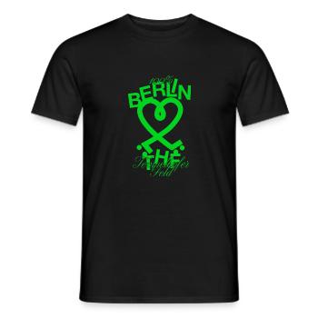 Tempelhofer Feld skater - Männer T-Shirt - Schwarz - Vorne - AI Model Male 178 light (178cm)