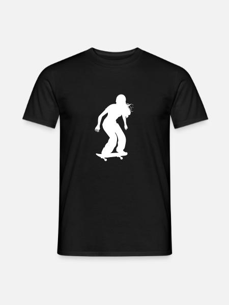 Skater Girl - T-shirt homme - noir