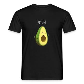 Bessere Hälfte - Männer T-Shirt - Schwarz - Vorne - AI Model Male 178 light (178cm)