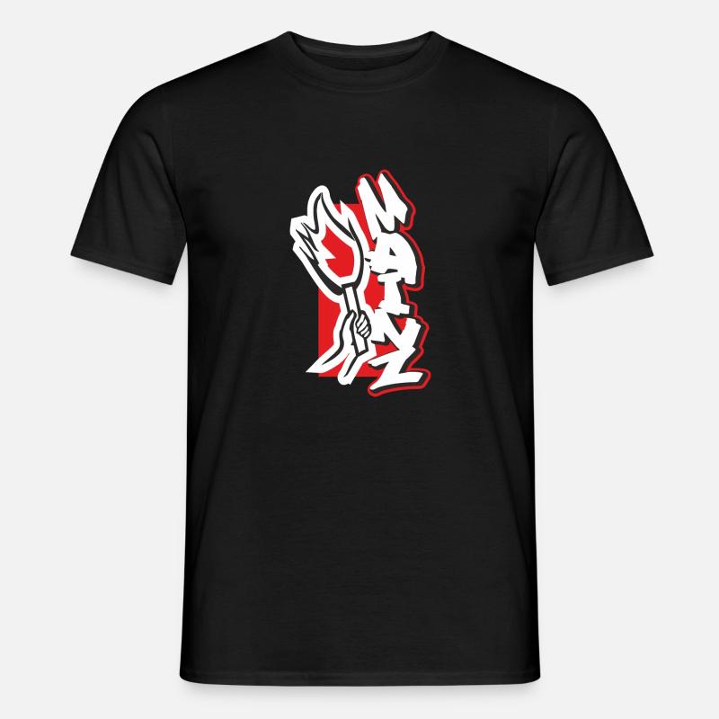Mainz Pyro - Männer T-Shirt - Schwarz