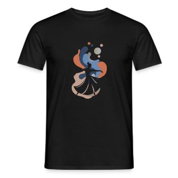 École de danse Danse Sport Professeur de danse - T-shirt homme - noir - Devant - AI Model Male 178 light (178cm)