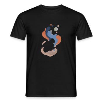 Guitariste Guitare électrique - T-shirt homme - noir - Devant - AI Model Male 178 light (178cm)