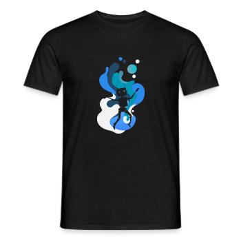 Robotik Robotics Tech - Männer T-Shirt - Schwarz - Vorne - AI Model Male 178 light (178cm)
