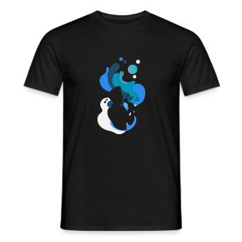 Karaoke Stimme Jazz - Männer T-Shirt - Schwarz - Vorne - AI Model Male 178 light (178cm)