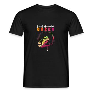 Sternzeichen Skorpion - Männer T-Shirt - Schwarz - Vorne - AI Model Male 178 light (178cm)