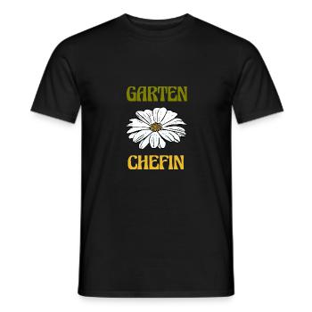 Gestionnaire de jardin de fleurs - T-shirt homme - noir - Devant - AI Model Male 178 light (178cm)