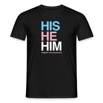 Drôle de cadeau transgenre - T-shirt homme - noir - Devant - AI Model Male 178 light (178cm)