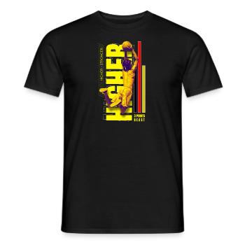 3 Point Beast | Basketball | Turnier - Männer T-Shirt - Schwarz - Vorne - AI Model Male 178 light (178cm)