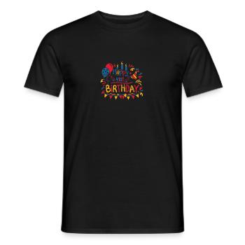 Joyeux 41e anniversaire Quarante et unième cadeau de 41 ans - T-shirt homme - noir - Devant - AI Model Male 178 light (178cm)