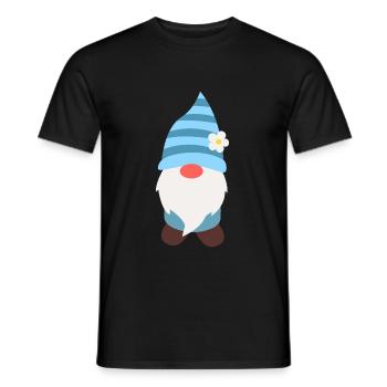 Gartenzwerg - Männer T-Shirt - Schwarz - Vorne - AI Model Male 178 light (178cm)