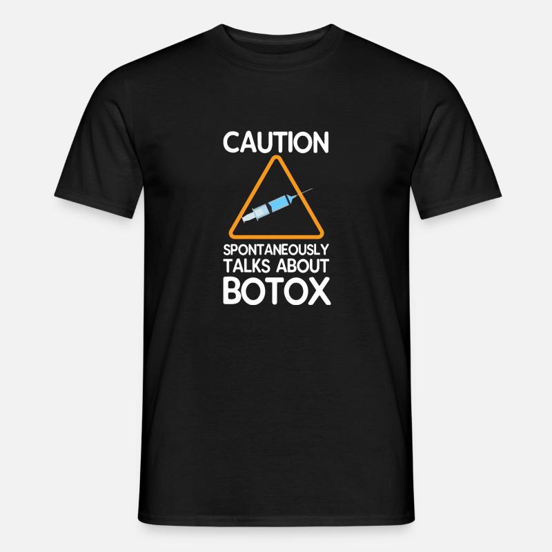 Botox - Männer T-Shirt - Schwarz