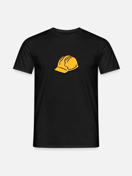 Hard hat - Men's T-Shirt - black