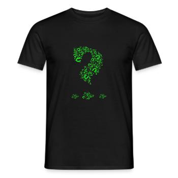 Point... - T-shirt homme - noir - Devant - AI Model Male 178 light (178cm)