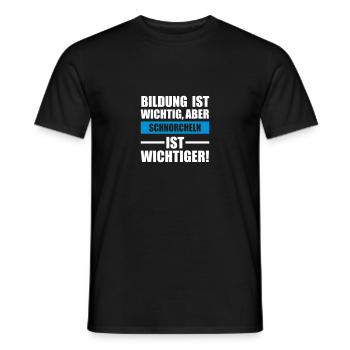 Schnorcheln Sportart - Männer T-Shirt - Schwarz - Vorne - AI Model Male 178 light (178cm)