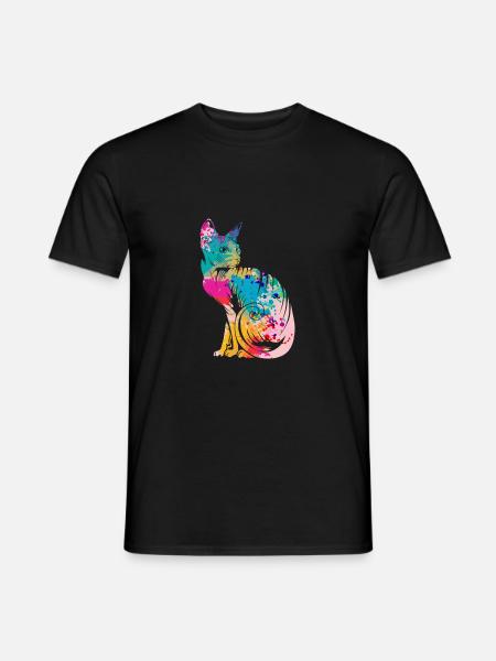 Sphynx Cats - Men's T-Shirt - black