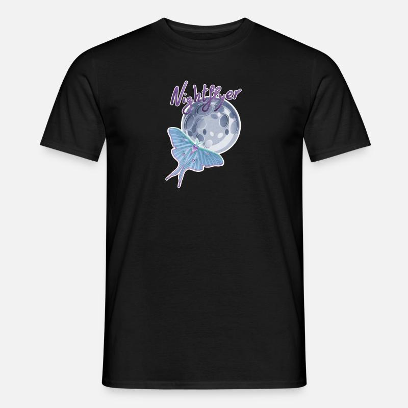 Nightflyer - Männer T-Shirt - Schwarz