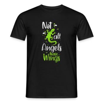 Reptile Tropical Animal Welfare Cute - Men's T-Shirt - black - Front - AI Model Male 178 light (178cm)