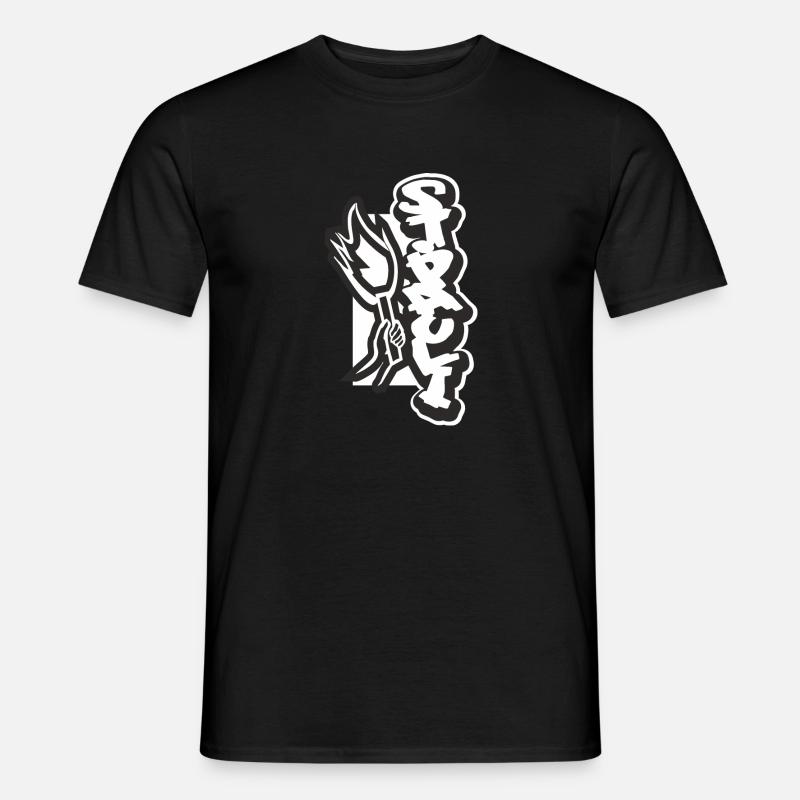 St.Pauli Pyro - Männer T-Shirt - Schwarz