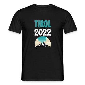 Tyrol 2022 - T-shirt homme - noir - Devant - AI Model Male 178 light (178cm)