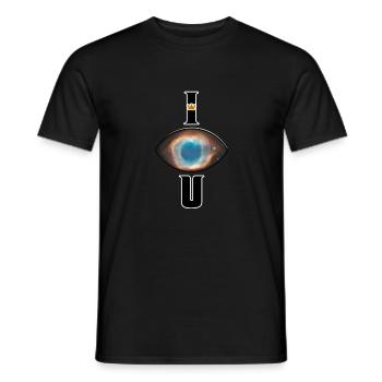 I see u - mystique 1 - T-shirt homme - noir - Devant - AI Model Male 178 light (178cm)