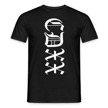 CDXX 420 Weed Roman Numerals - Men's T-Shirt - black - Front - AI Model Male 178 light (178cm)