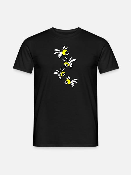 Bee - Men's T-Shirt - black