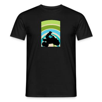 VTT VTT Motorsport - T-shirt homme - noir - Devant - AI Model Male 178 light (178cm)
