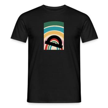 Architecture, Architecte, Ingénieur civil - T-shirt homme - noir - Devant - AI Model Male 178 light (178cm)