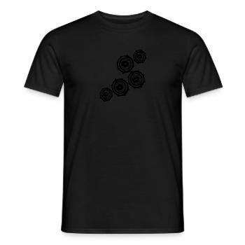 verbindungen mikrochip daten elektronisch cool des - Männer T-Shirt - Schwarz - Vorne - AI Model Male 178 light (178cm)