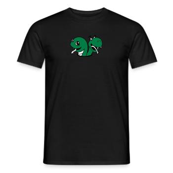 cool team few friends 2 sweet little cute child ba - Men's T-Shirt - black - Front - AI Model Male 178 light (178cm)